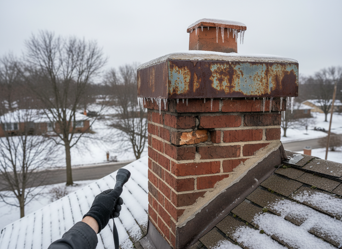 How to Check for Chimney Damage After an Ohio Winter