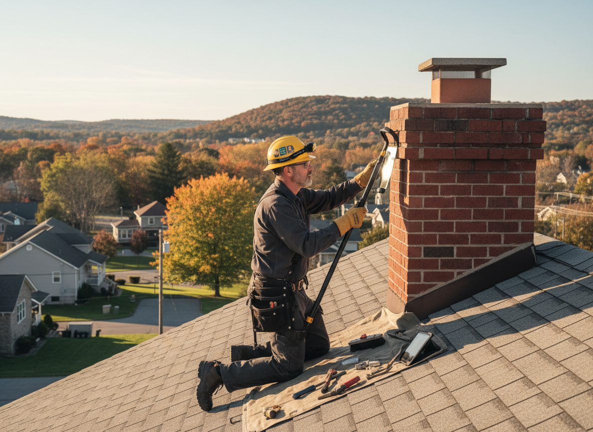 Chimney repair in Cedarville