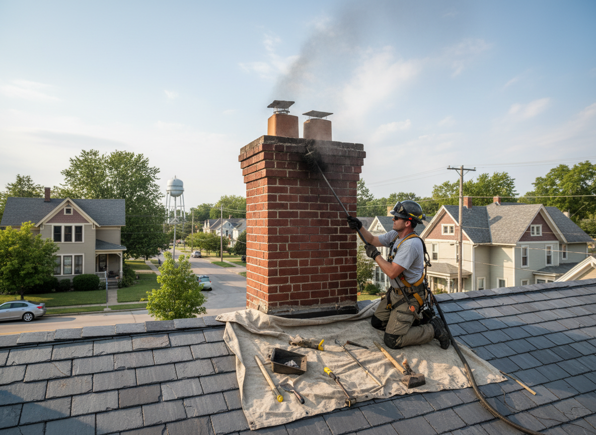 chimney maintenance in Centerville