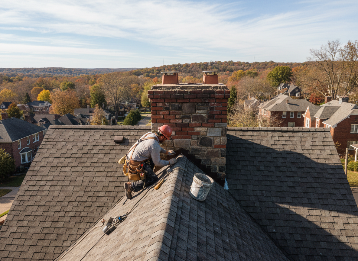 roof chimney repair in Centerville